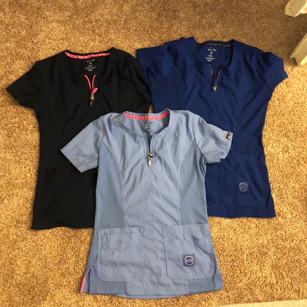 Koi Lite Scrubs. All XS.SOLD! SOLD SOLD